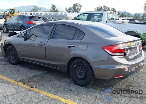 2013 Honda Civic Lx из США, поврежденный, VIN 19XFB2F52DE231059